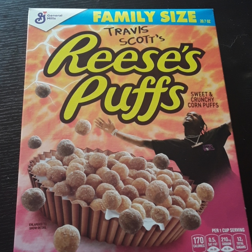 Travis Scott's reeses puffs special edition